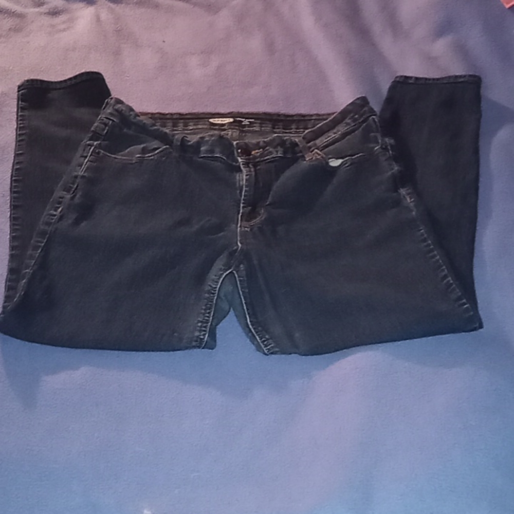 Old Navy Super Skinny Ankle Mid Rise size 12